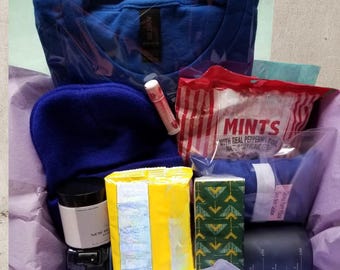 Ensemble de soins contre le cancer pour hommes, Ensemble de soins de chimio, Coffret cadeau cancer du sein, Soins personnels, Coffret cadeau chimio pré-ado, Cadeau rétablissement d'une patiente, Je pense à vous