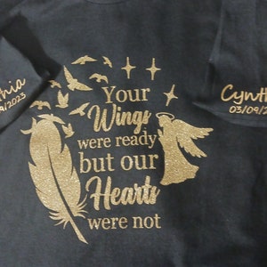 Friend in Heaven Tee, Bereavement Shirt, Loss of Friend Tee, Remembrance Shirt, Rest in Peace Shirt, RIP, In Memory of,