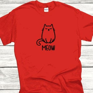 Funny Cat Shirt, Cat Lover Gift, Funny Kitten Tee, Meow Kitten T Shirt, Animal Lover Tee, Cat Mom Shirt, Kitty Funny Unisex Tee, Cat Mama