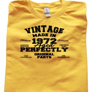 Vintage Birthday Party Shirt, Birthday Shirt Women, Birthday Gift for Mom, Celebration Birthday Tee, 50th Birthday Tee, 51st Birthday Shirt