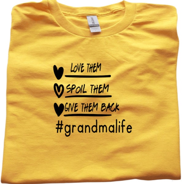 Funny Grandma Life Tee, Hilarious Grandma Shirt, Humorous Granny Tee, Grandma Birthday Gift, Funny Graphic Tee, Funny Nana Gift, Hipster