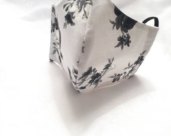 Reusable Face Mask, Adjustable Face Mask, Protective Face Mask, Fabric Face Mask, Cotton Face Mask, Washable Face Mask, Graduation Face Mask