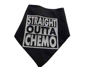 Bandana dla psa na raka, Bandana dla psa wspierającego walkę z rakiem, Bandana dla psa na raka, Szalik dla psa na raka, Bandana na kołnierz, Bandana dla psa, Apaszka