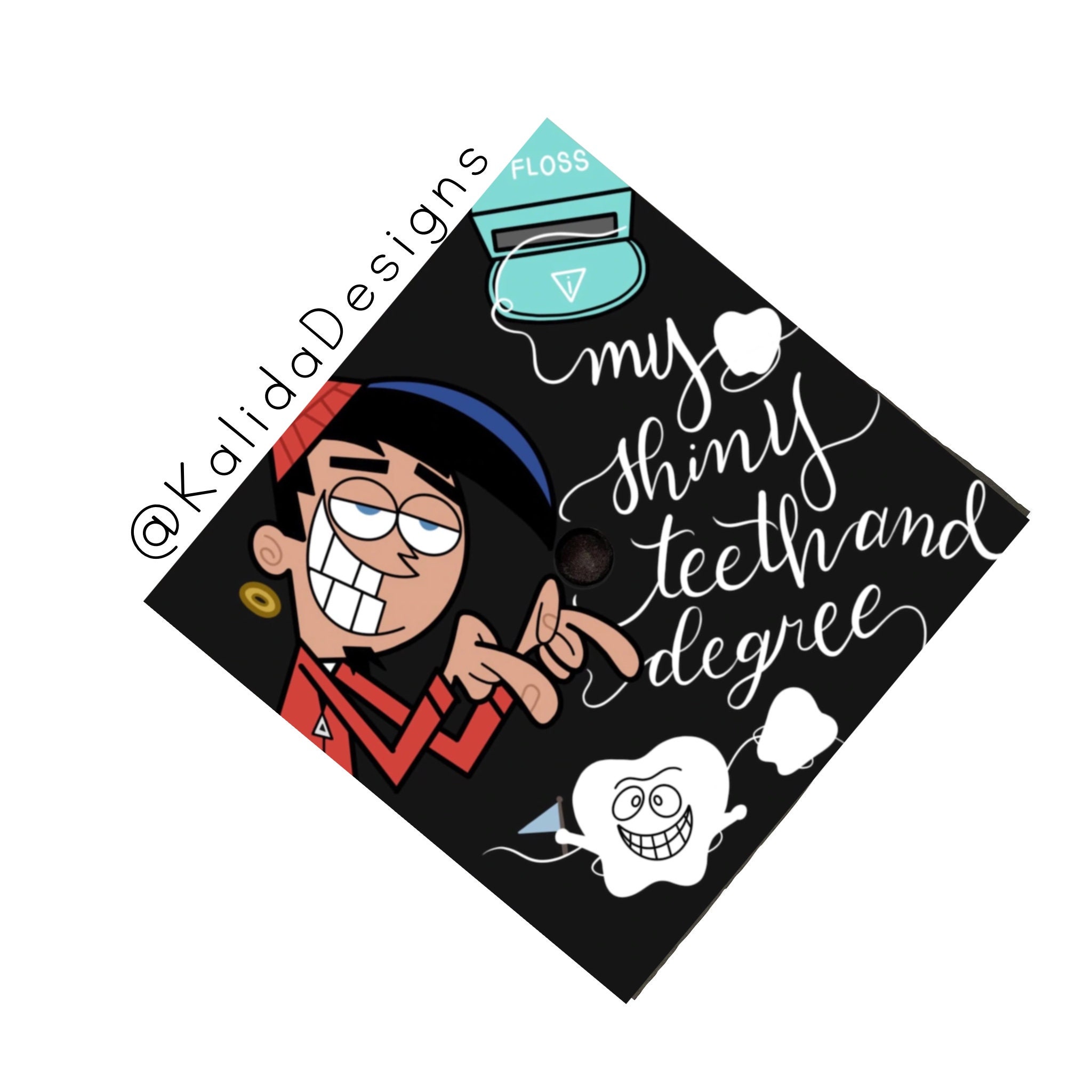 Dental Graduation Cap Topper/ Dental Graduation Cap / Holy Molar Grad