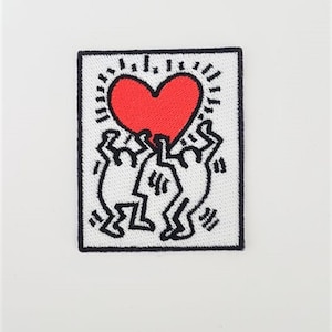 Pop Art Love Iron-on / Sew-on / Stick-on patch Iron-on patch image 2