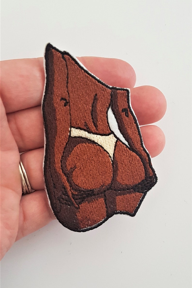 Bragas – Parche para planchar / coser / pegar (planchar) Black Girl