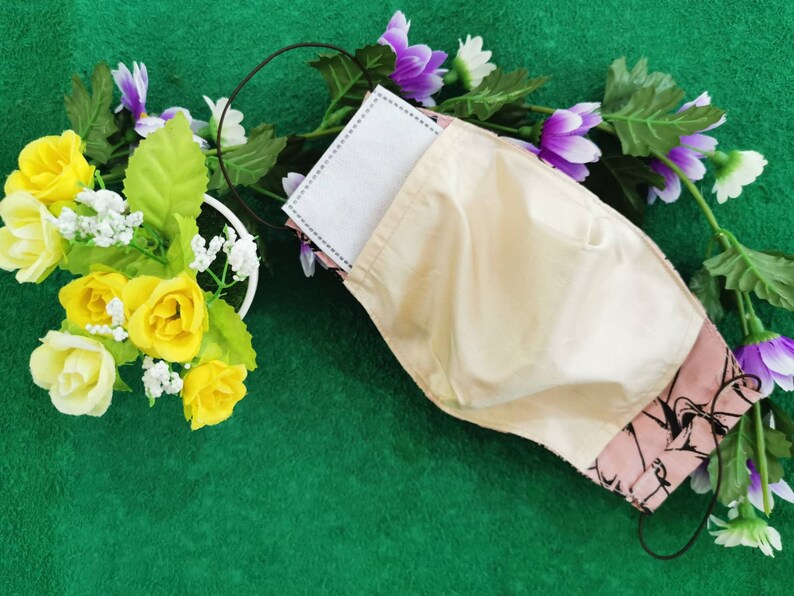 100 HandMade Reusable Silk Face Mask Etsy