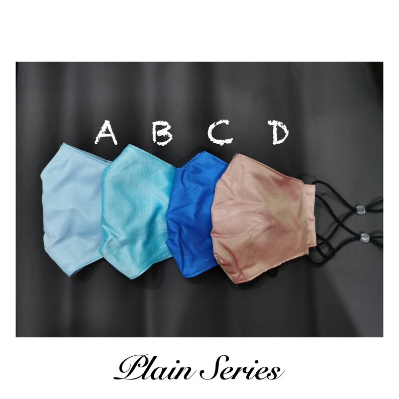 100 HandMade Reusable Silk Face Mask Etsy