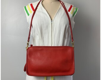 red coach purse small