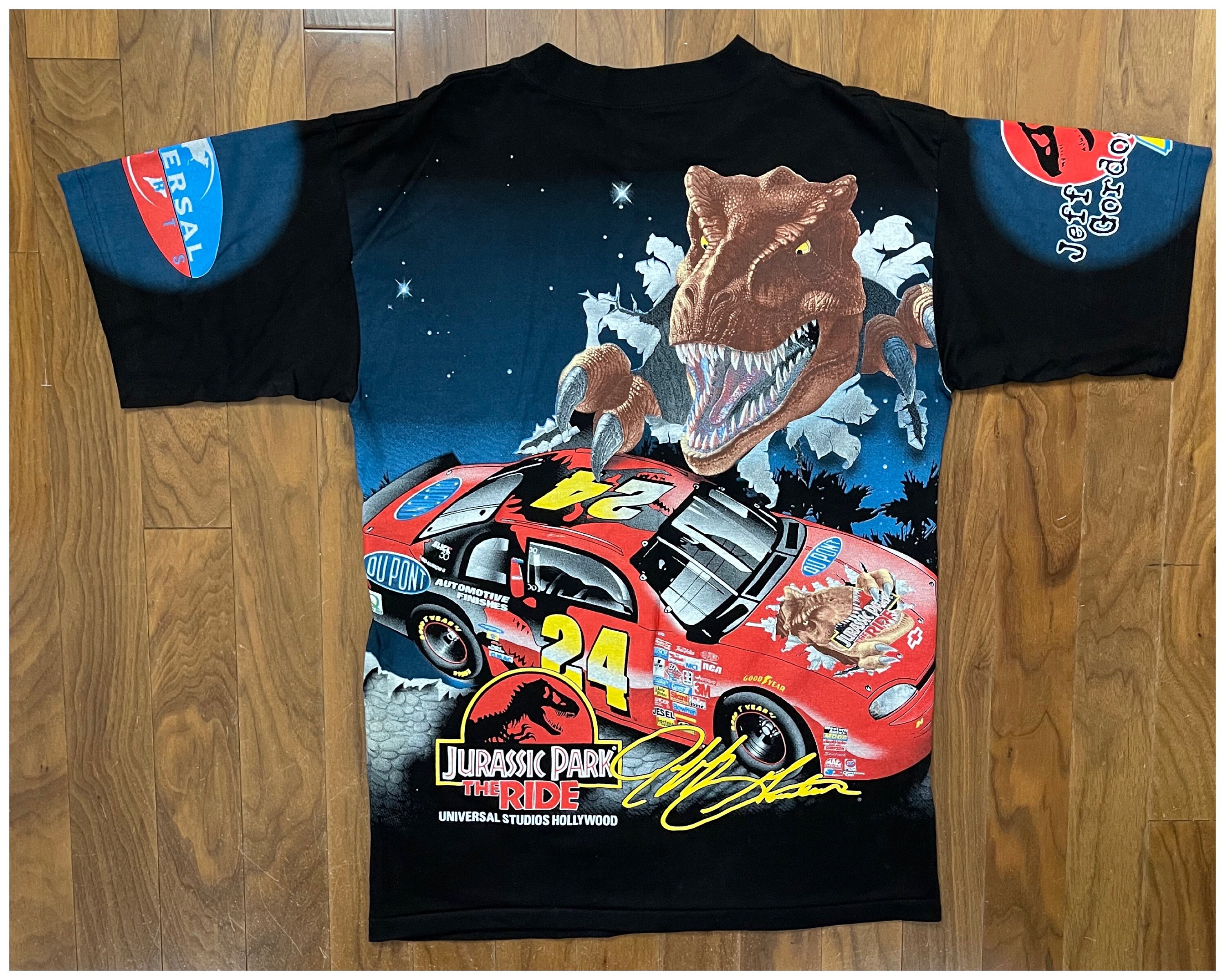 Vintage 90s Jeff Gordon T Shirt/1997 Authentic Chase Raceway Jeff