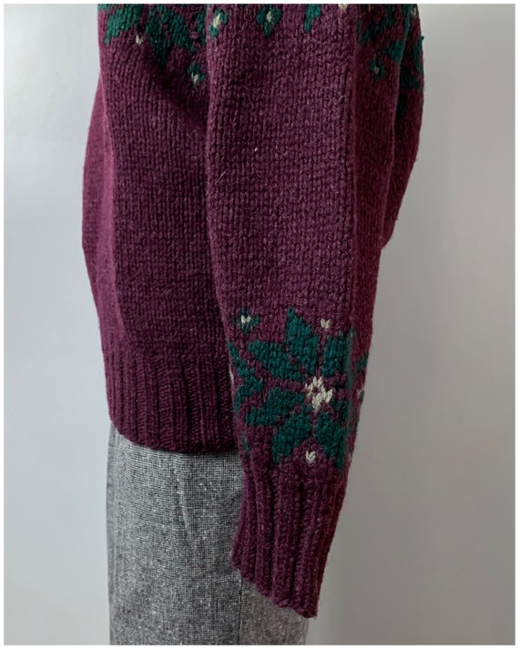 Vintage 80s Ralph Lauren Fair Isle Sweater/1980's… - image 9