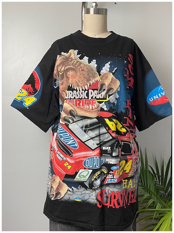 Vintage 90s Jeff Gordon T Shirt/1997 Authentic Chase Raceway Jeff
