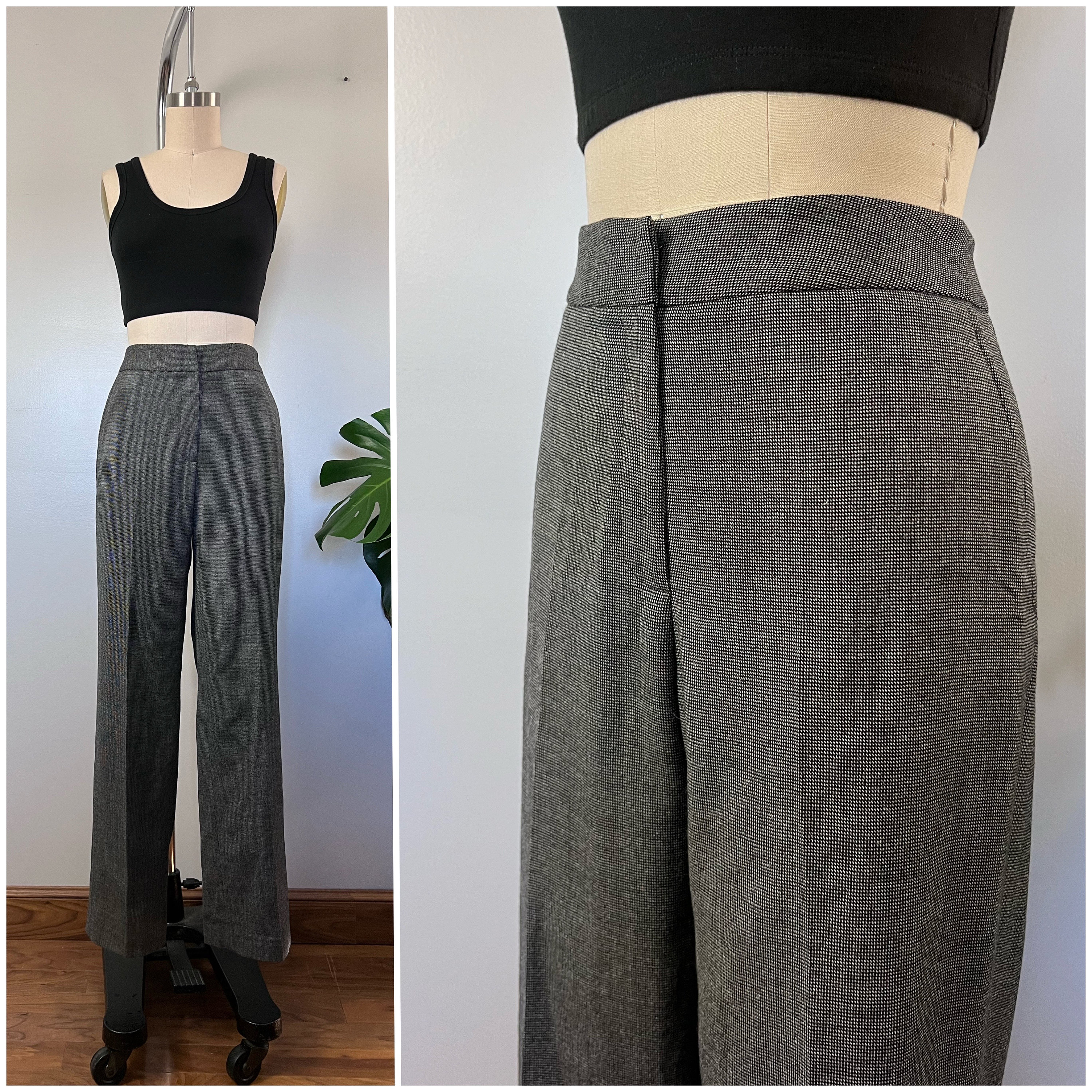 Vintage Tweed Pants - Etsy Vintage Tweed Pants - Etsy