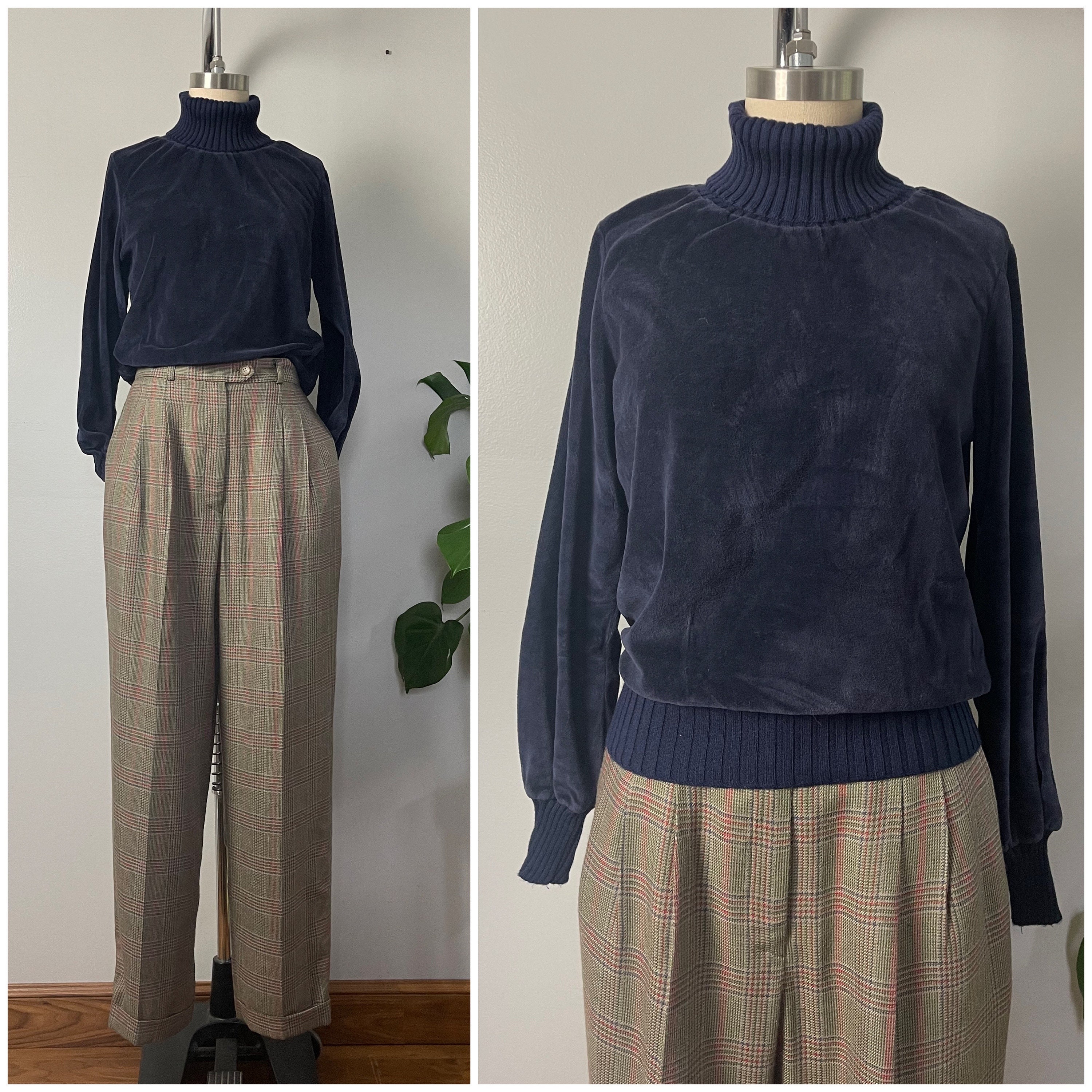 トップス 70s SEARS velour skipper shirts knit 1970s SEARS skipper velours knit made in canada】 アメリカに