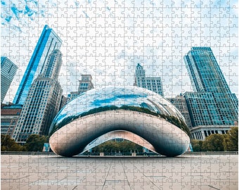 Chicago Puzzle Etsy