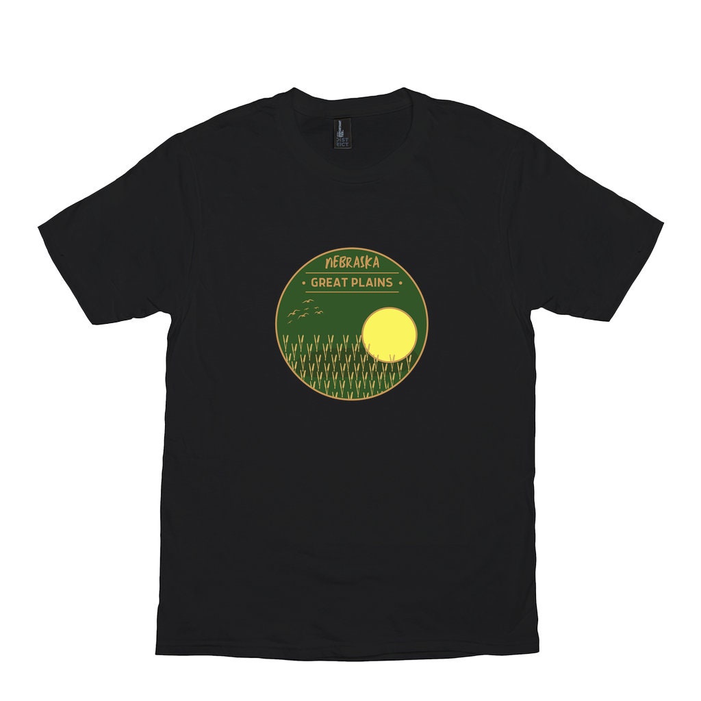 Nebraska Great Plains TShirt NE Nebraska Gift Omaha Etsy