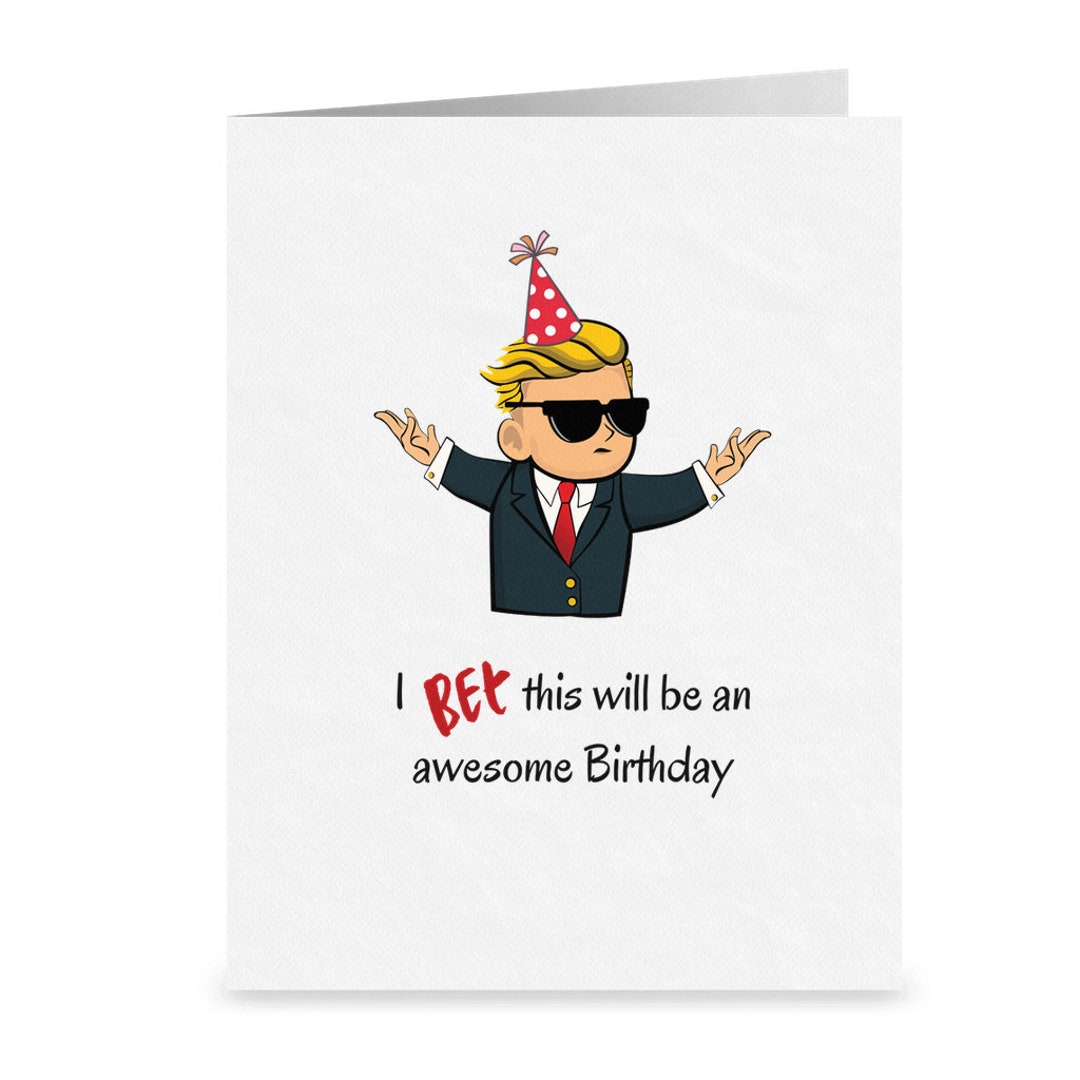 Funny Wall Street Bets Birthday Card WSB Stock Trading Etsy