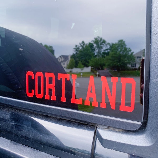 Custom Car Window Stickers Etsy