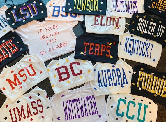 Custom college apparel deals
