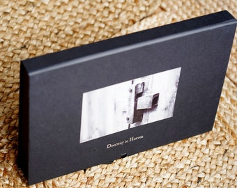 Photography box / Doorway to heaven  / Black and White Photography gift / Travel Photography / home Decor gift /