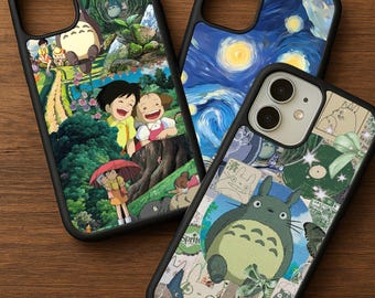 Funda para teléfono Totoro, gel suave de goma, impresión UV