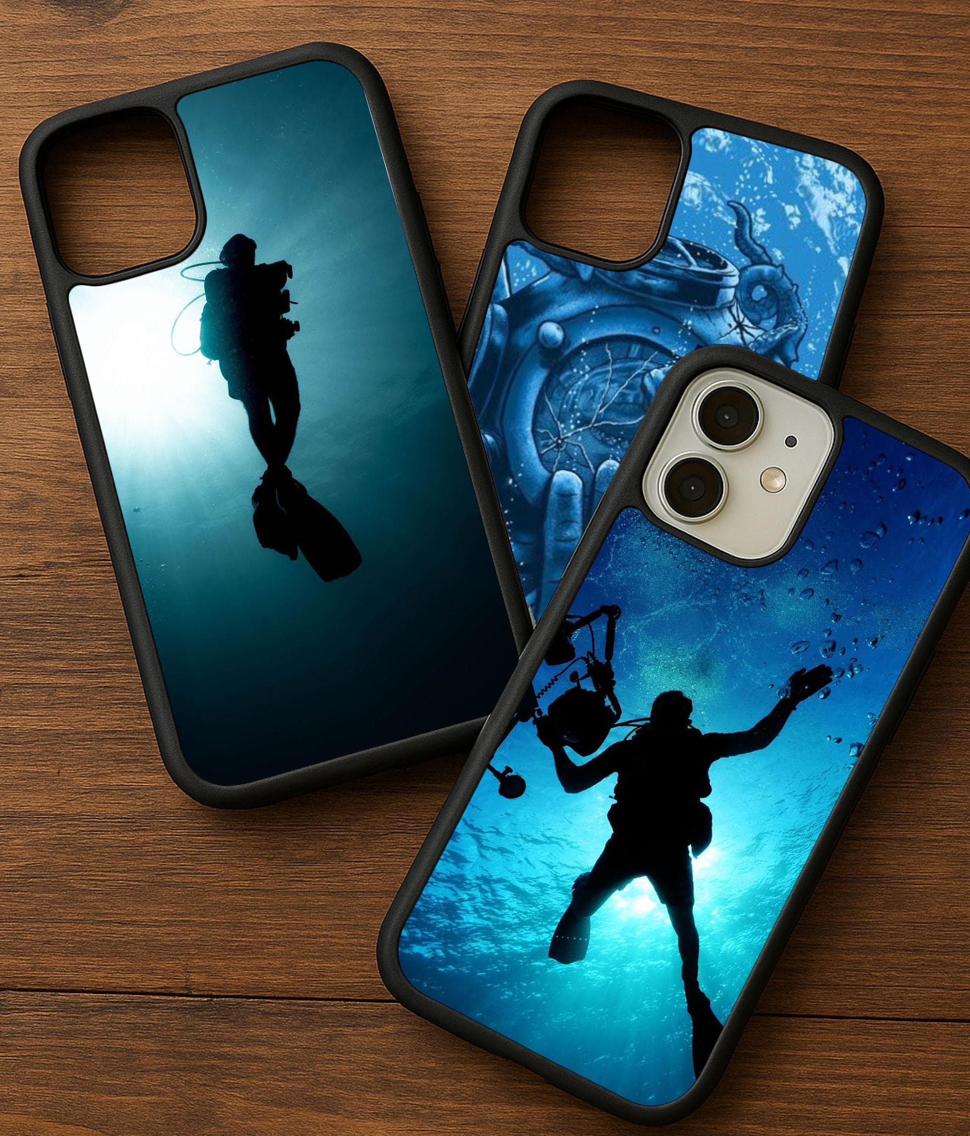 Scuba Diver Phone Case - Etsy