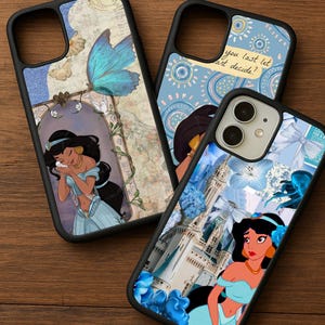 Princess Jasmin Custom phone case for iPhone 16 Pro Max 15 14 13 12 11 XS Plus Samsung S25 S24 25 A55 A54 Pixel 7 8 9