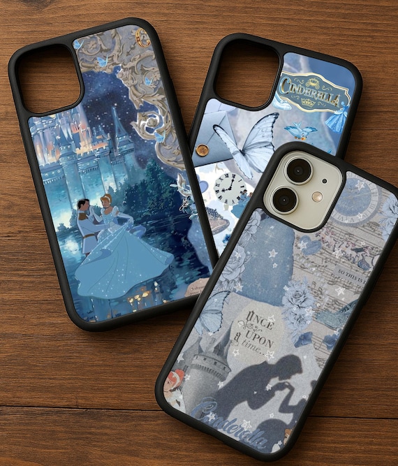 Cinderella Princess Phone Case, Custom TPU Gel Cover