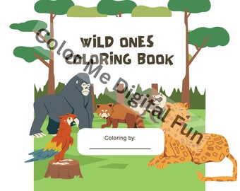 Wild Ones Coloring Book