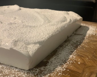 Sheet of Gourmet Vanilla Bean Marshmallow (Plain)