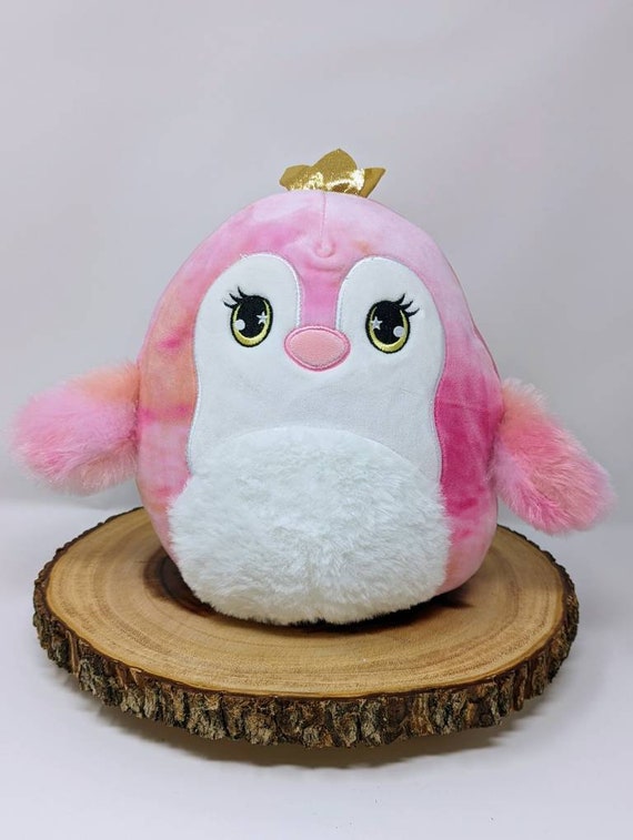 Personalized 8 Pink Penguin 