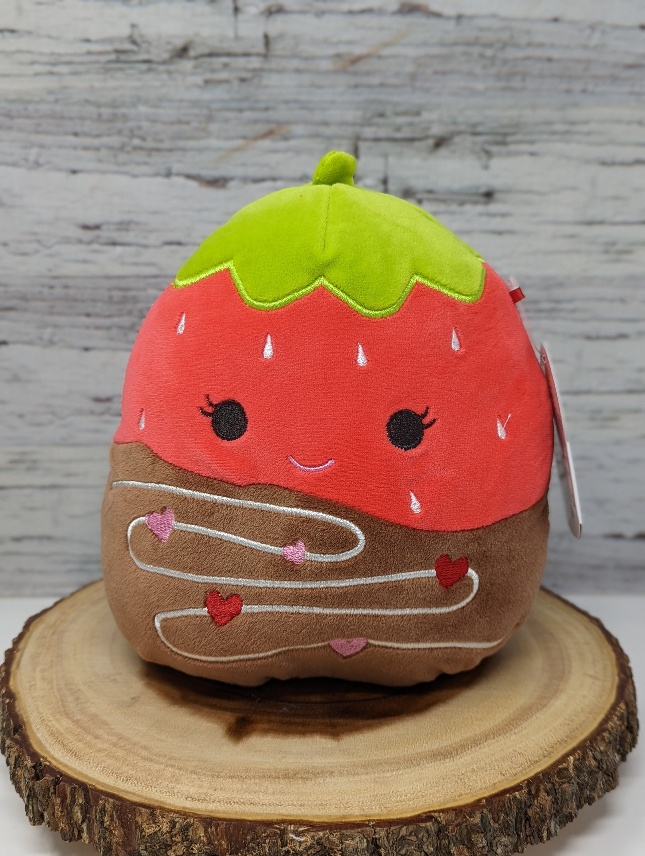 CUSTOM Chocolate Dipped Strawberry Cow Squishmallow lagoagrio.gob.ec