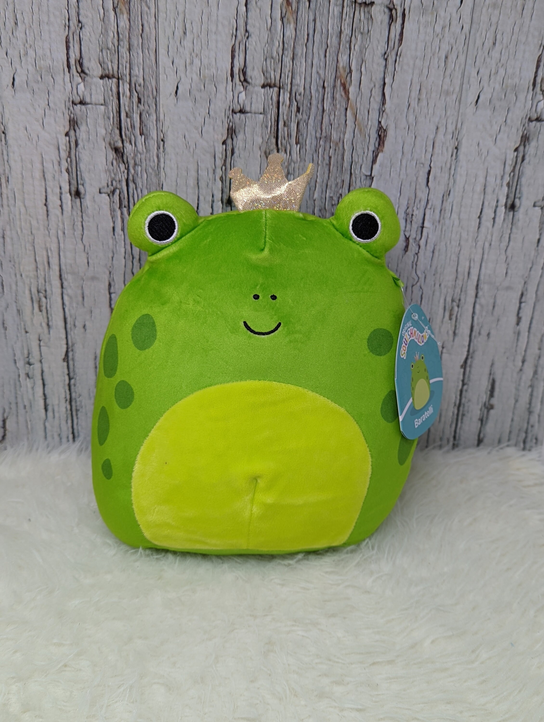 Personalized Squishmallows Squishmellow Rare Squishmallow Canadian  Exclusive Rare Squishy Baratelli the Frog Frog Squishmallow 8 