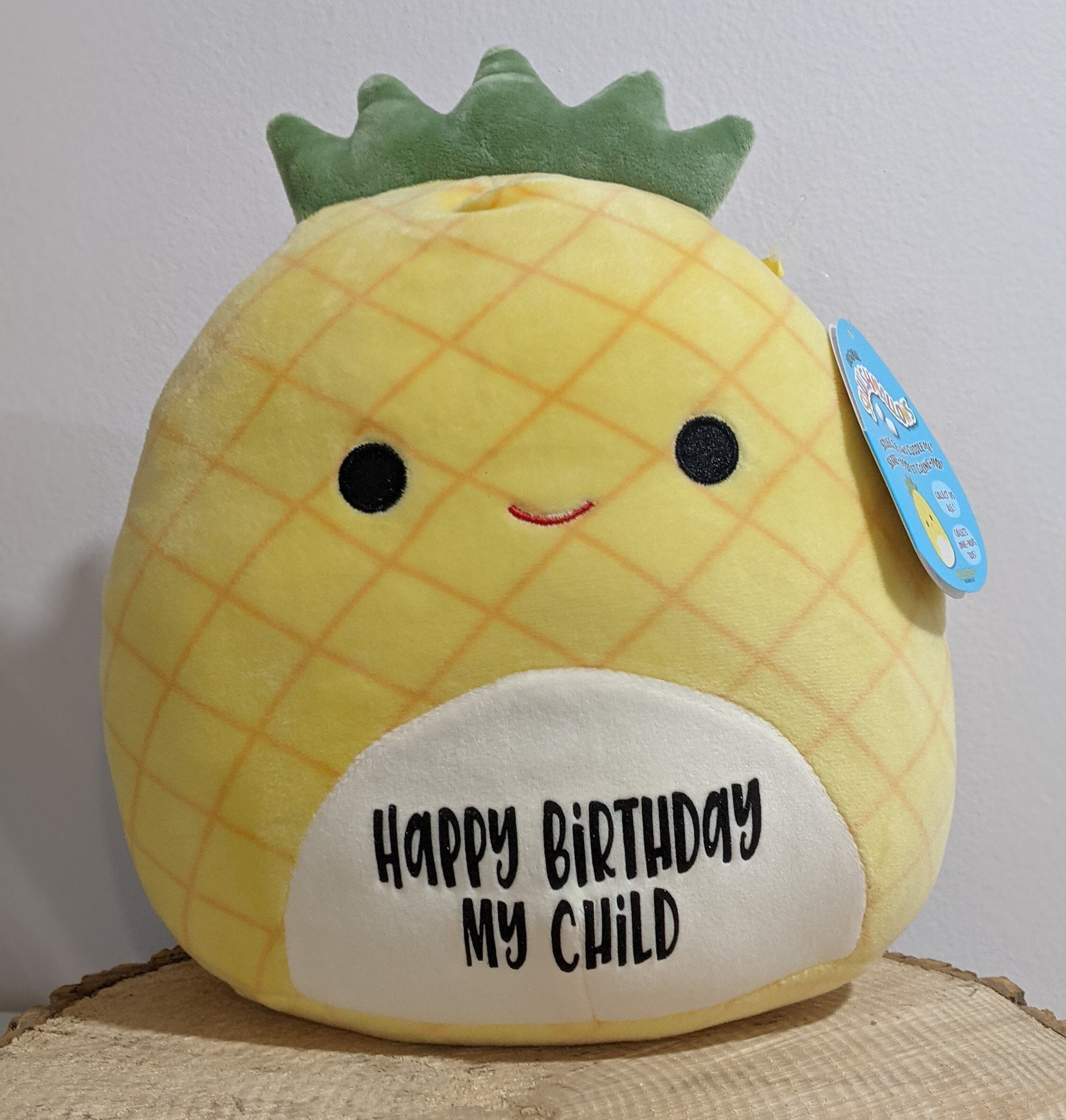 pineapple squishmallow tag