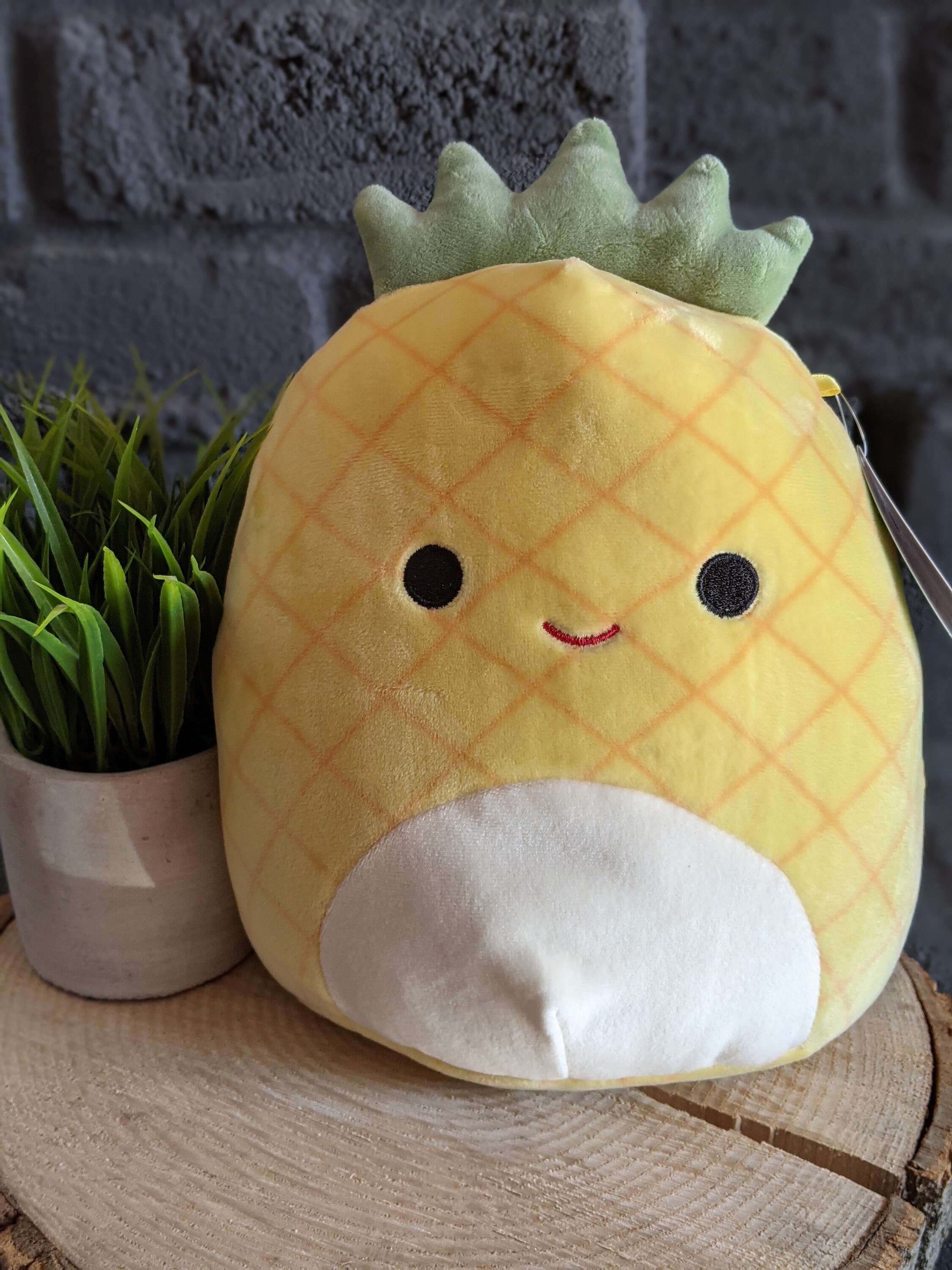 pineapple squishmallow tag