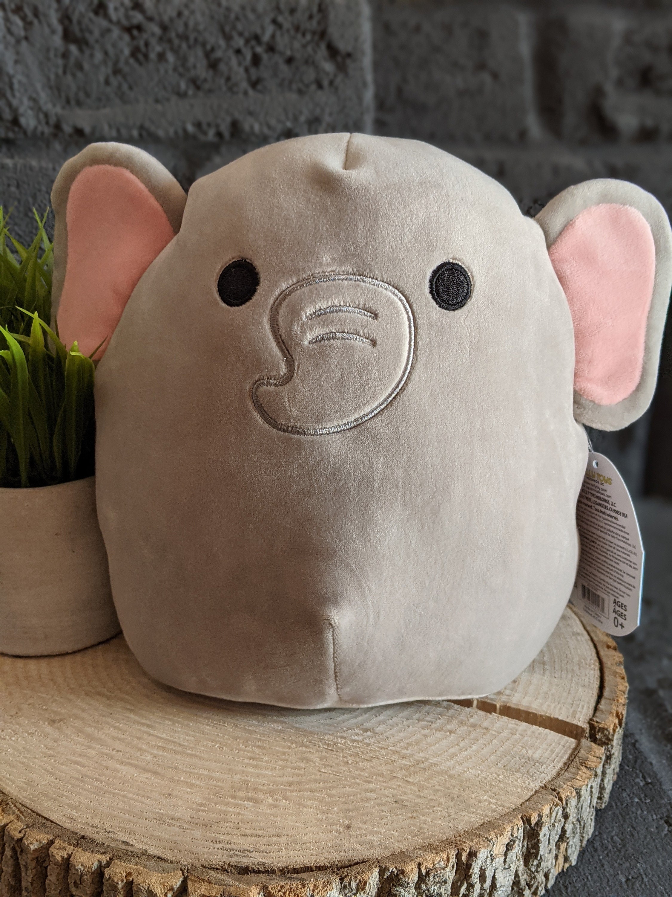 Personalized 8 Elephant Squishmallow Custom Stuffy | Etsy