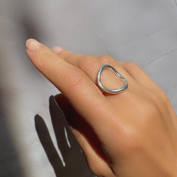 New Solid Sterling Silver Riley Ring – Minimalist… - image 2
