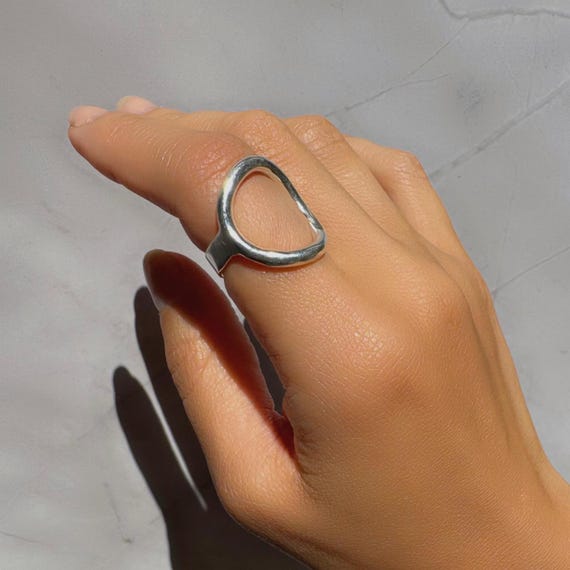 New Solid Sterling Silver Riley Ring – Minimalist… - image 5