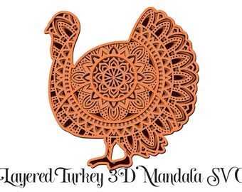 Download Mandala Turkey Svg Etsy