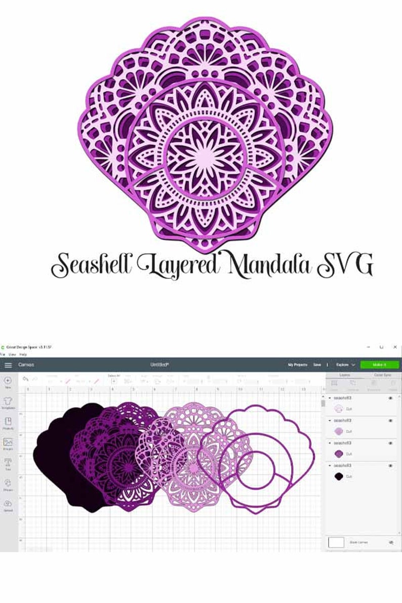 Free Free 122 Layered Animal Mandala Svg SVG PNG EPS DXF File
