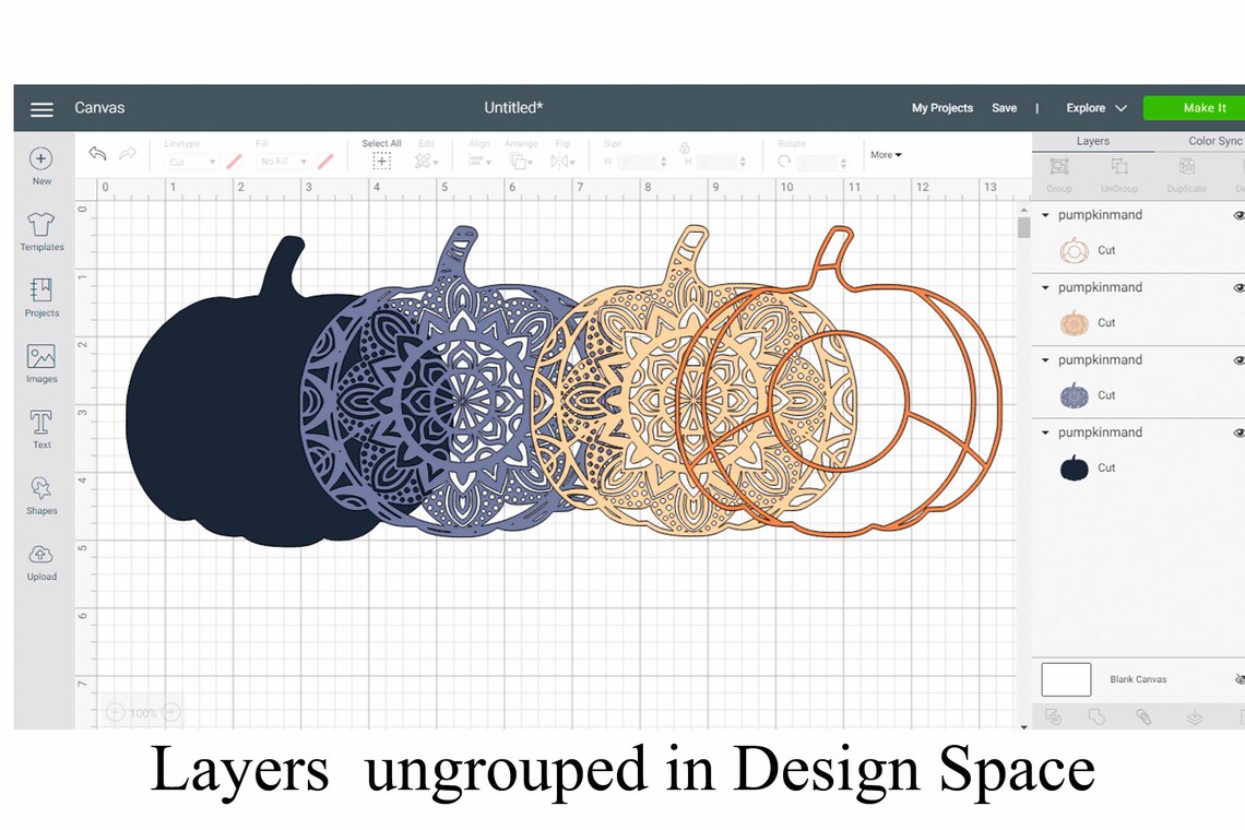 Free Free 108 Layered Pumpkin Mandala SVG PNG EPS DXF File