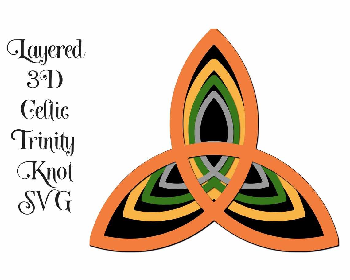 Download 3D Celtic Knot Layered SVG file layered cut file for ...