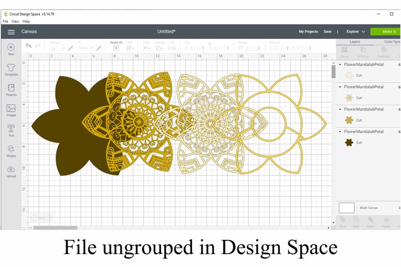 Download Cricut Design 4 Layers Layered Flower Mandala 3d Layered Svg File Paper Cutting Clip Art Art Collectibles Commentfer Fr