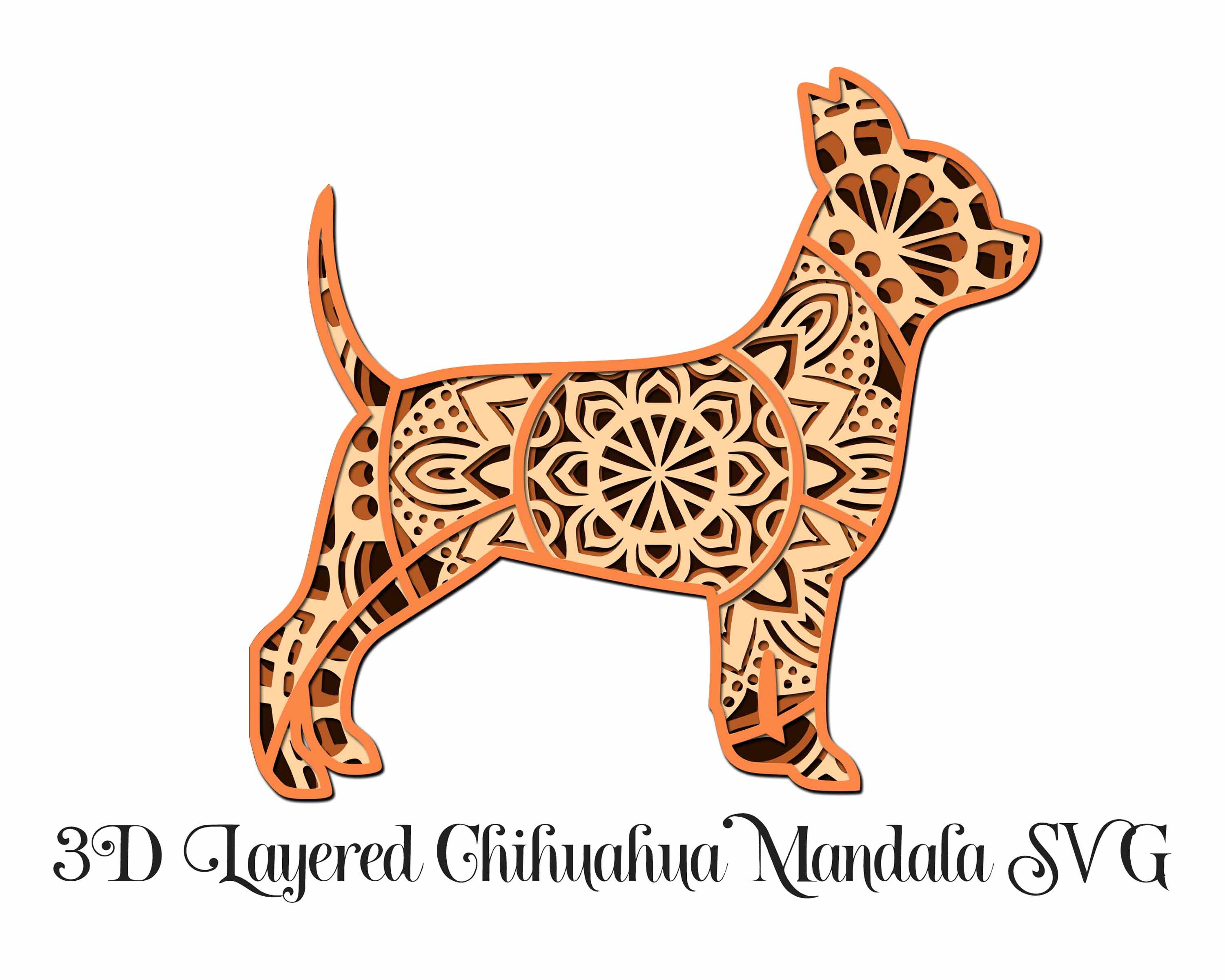 Free Free 268 3D Layered Animal Mandala Svg SVG PNG EPS DXF File