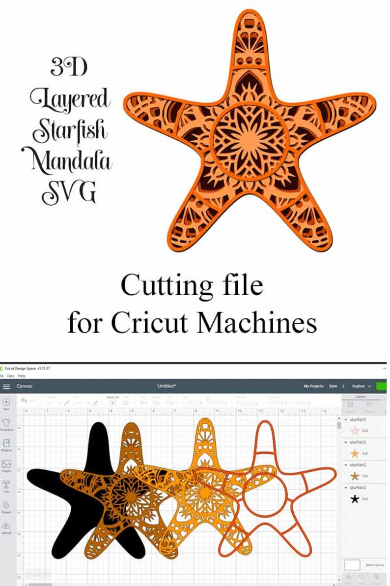 Free Free 307 Layered Animal Mandala SVG PNG EPS DXF File