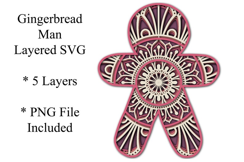 Download Little List! 20+ Festive Christmas Layered Mandala SVG ...