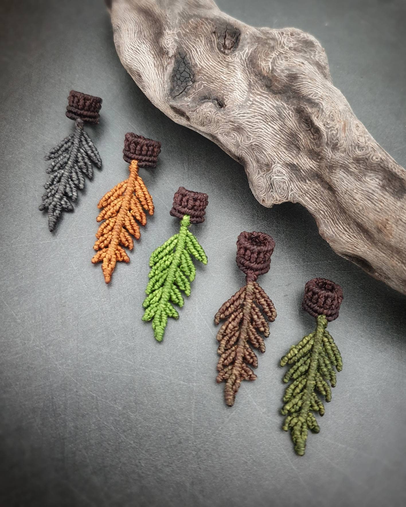 Dread Jewelry Nature  Dread Bead Fern Leaf  Dreadlock Hair Jewelry  FERNWEH Different Diameters - Etsy Israel