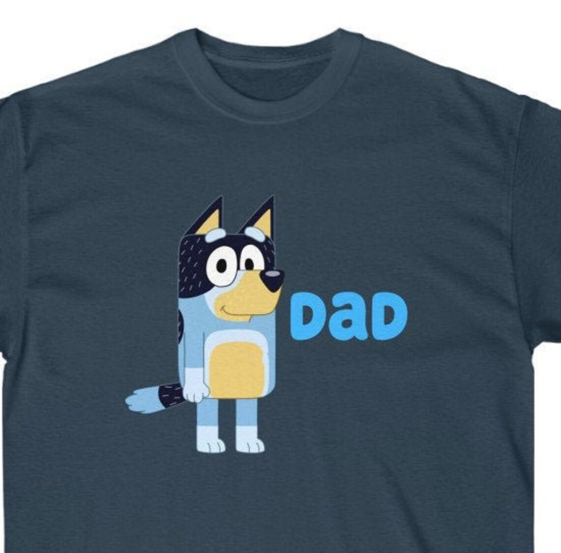 Bluey Bandit T Shirt
 Bluey Dad Father Bandit Heeler Ultra Cotton Tee T shirt
