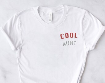 cool aunt t shirt