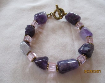 Purple Stone Bracelet